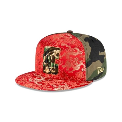 Los Angeles Clippers Gorra | New Era NBA Dragon Satin 59fifty Fitted Cap Mexico - Verdes